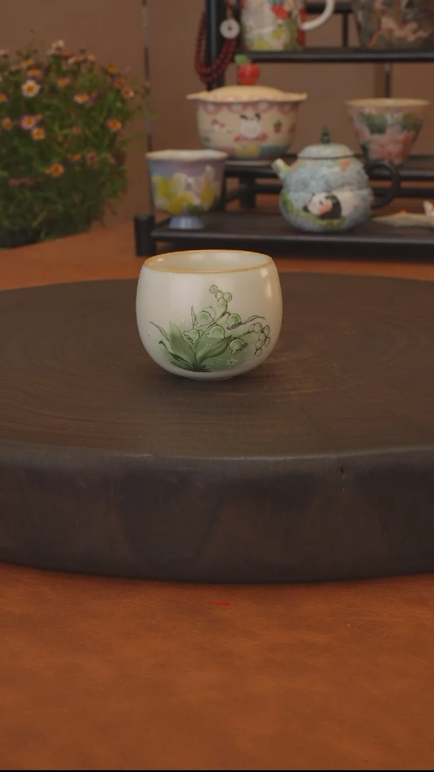 猪油冻系列 铃兰小蛋杯