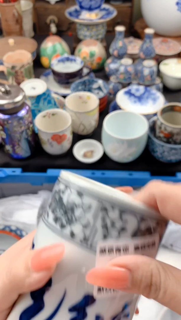 【闪购商品】瓷片281号九姑娘工艺品瓷器