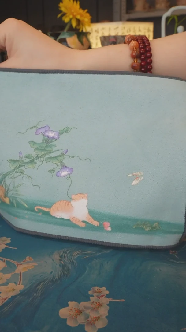 【闪购商品】直播间福利 青绿茶巾15*30cm