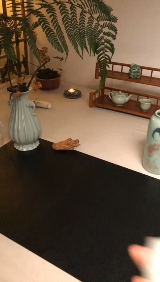 龙泉青瓷茶杯茶器摆件花器00