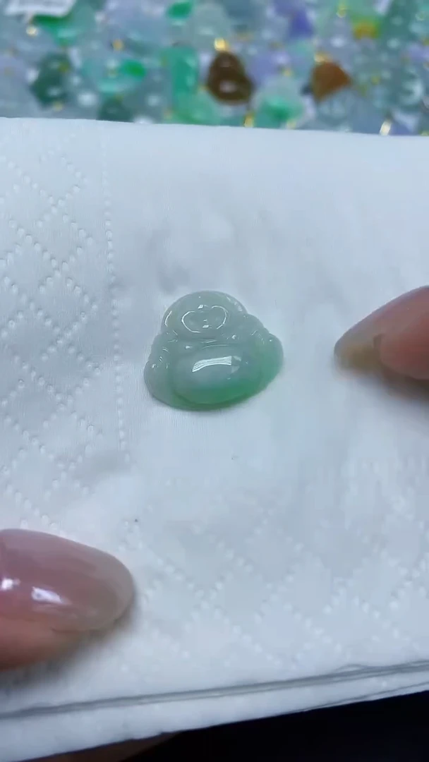 翡翠未镶嵌颈饰天然缅甸翡翠A货