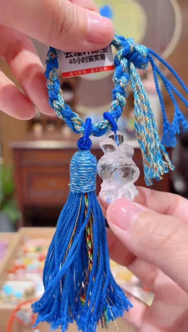 【闪购商品】水晶手绳未镶嵌兔子编绳