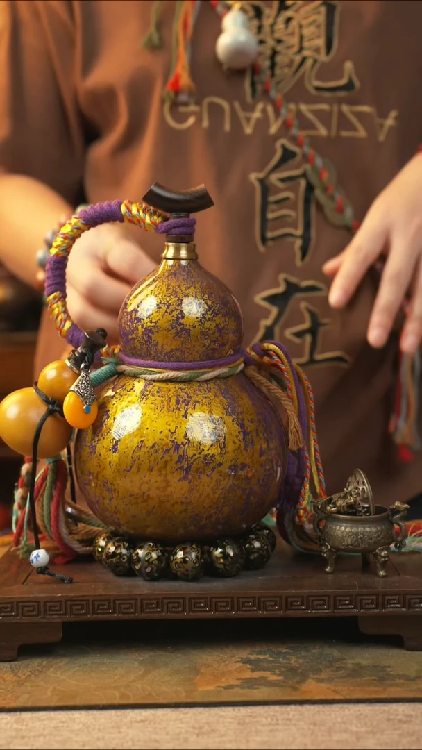 168大漆一物一拍记葫堂出品【不带手串】