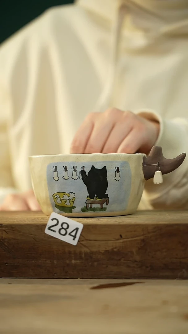 【闪购商品】瓷片新品！喵喵设计师款卡通系列！！！