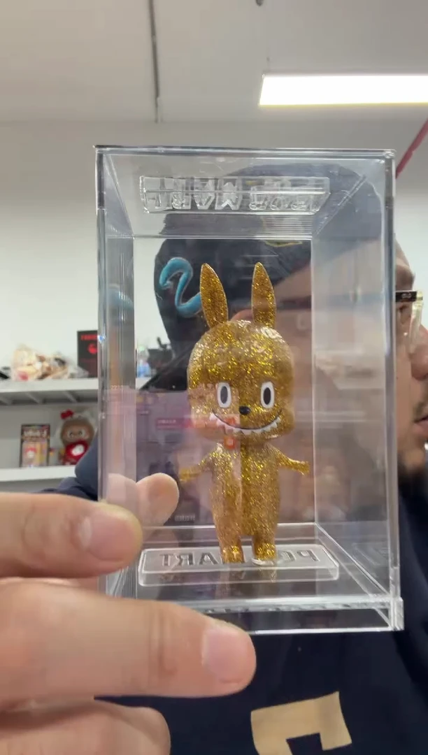 动态1拉嘎布之金闪小雀斑小胶带展示盒