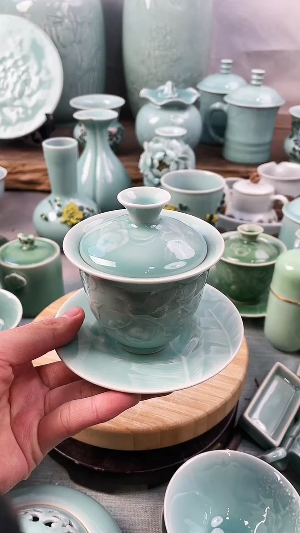 【闪购商品】特价 微瑕 慧仙青瓷