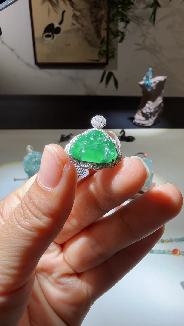 吊坠(不含链)未镶嵌翡翠佛公