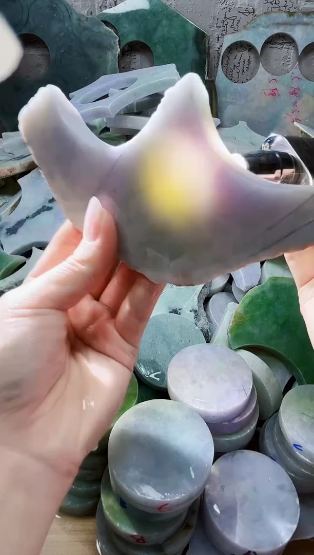 裸石翡翠天然翡翠A货 南 161