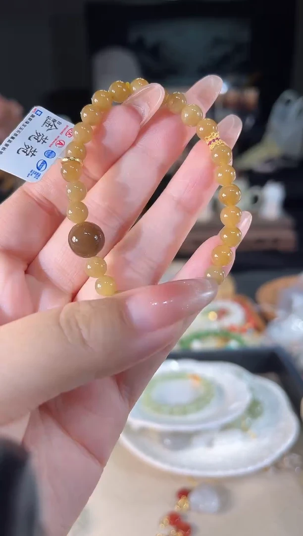 手链银S925镶嵌和田玉多样性发货其一