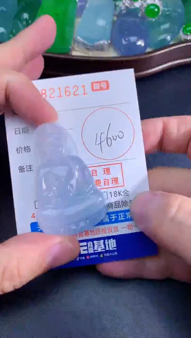 颈饰未镶嵌翡翠天然A货翡翠