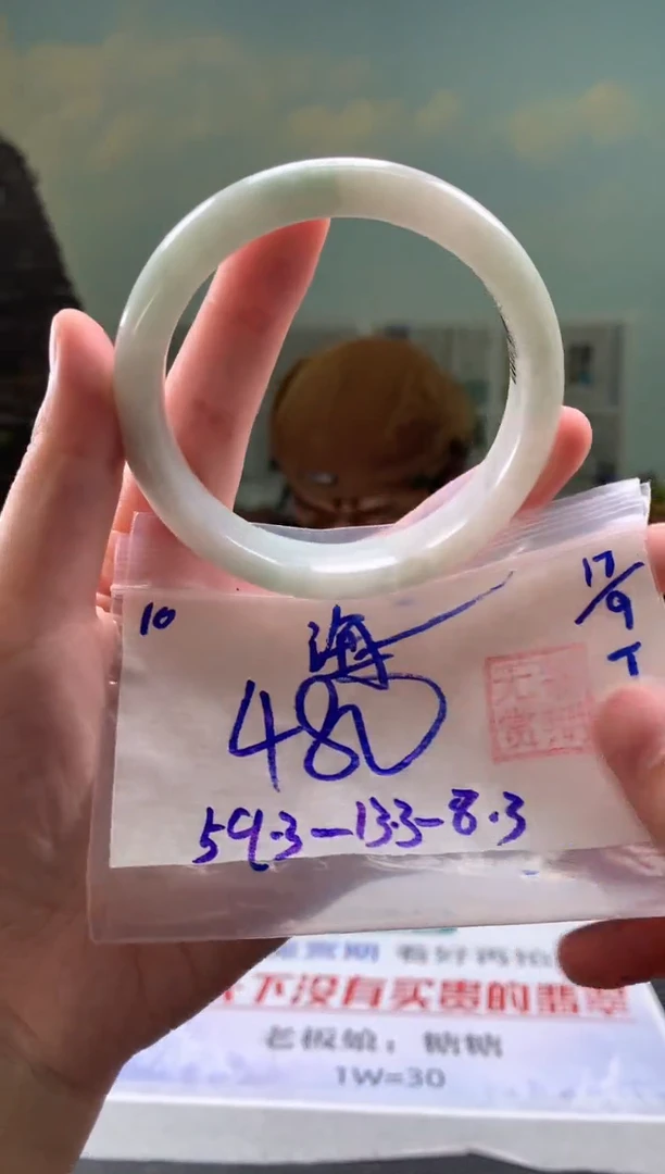 未镶嵌手镯翡翠海***9翡翠手镯 下单联系小耳机#10