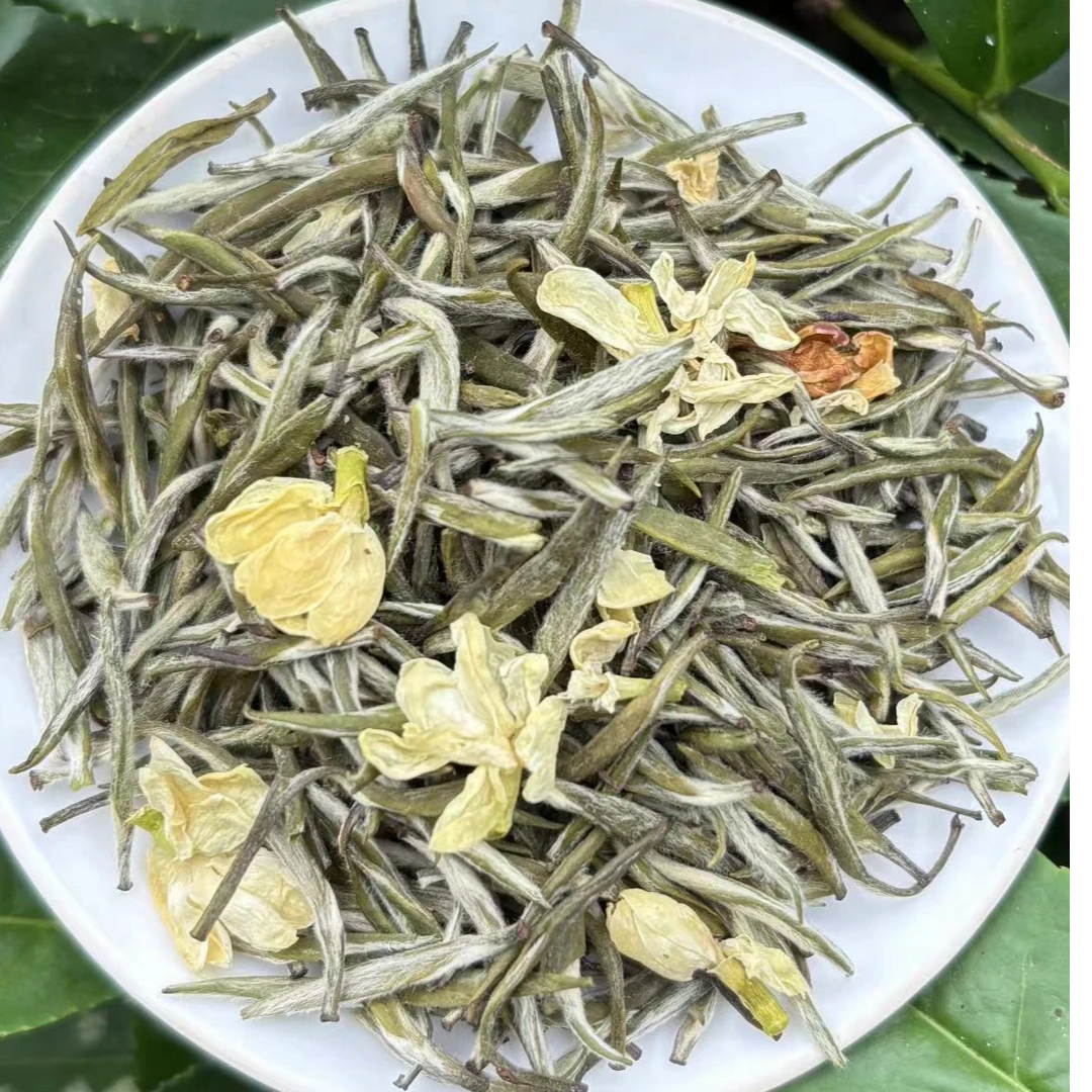 高山5A品质特级茉莉针王浓香型茉莉花茶