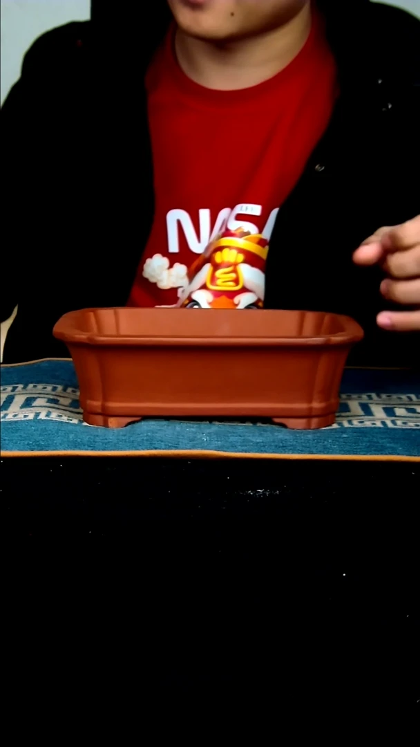 【闪购商品】紫砂花盆18.5*14*5内径尺寸