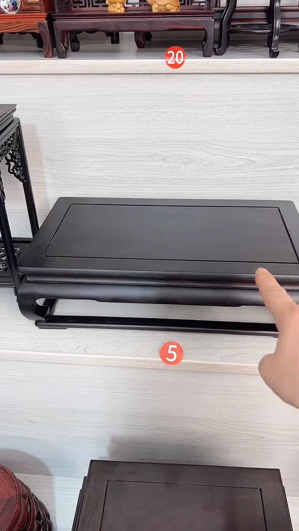【闪购商品】东非黑黄檀（紫光檀）尺寸38*215*10.5