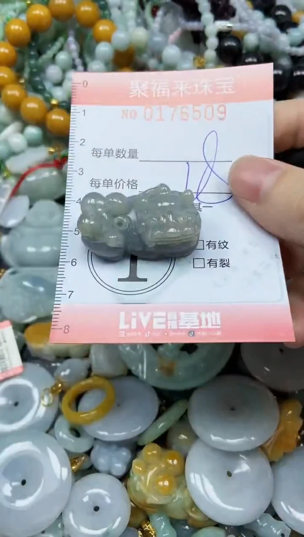 翡翠未镶嵌颈饰闪购0176509