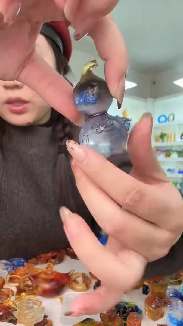 手工艺品琉璃平安葫芦