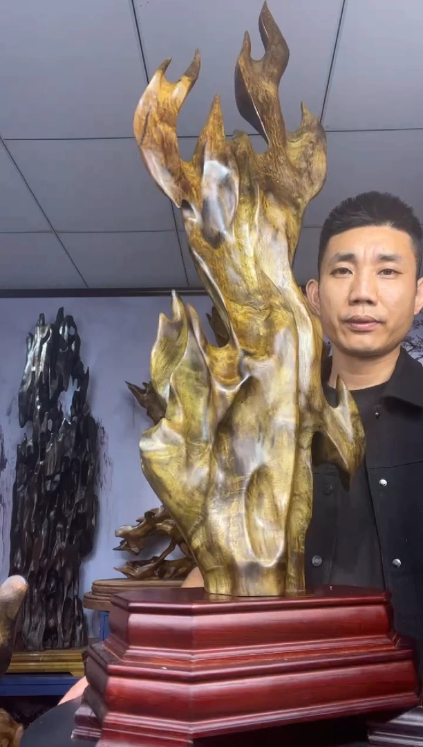 金丝楠木雕款1****6金丝楠木工艺品摆件