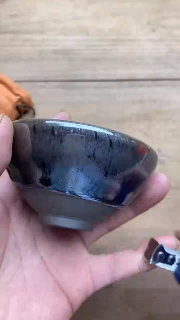 茶盏建窑建盏主人杯