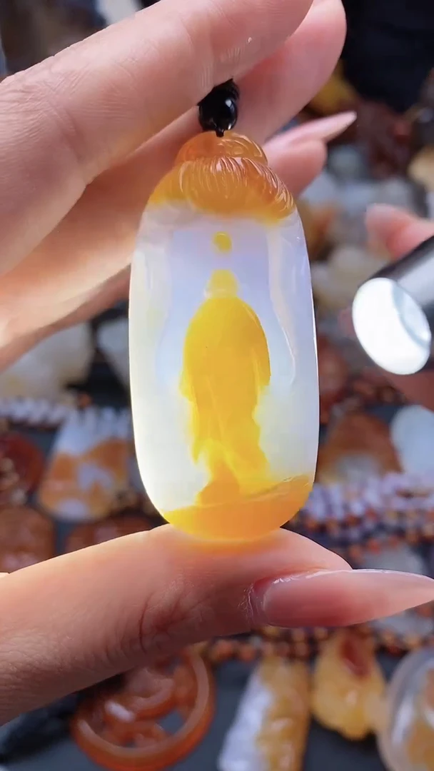 【闪购商品】玛瑙/玉髓颈饰未镶嵌dd