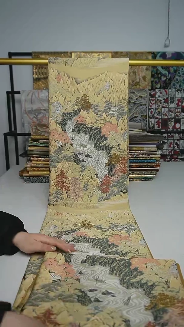 【闪购商品】织绣6 六通绍钯细密织风景