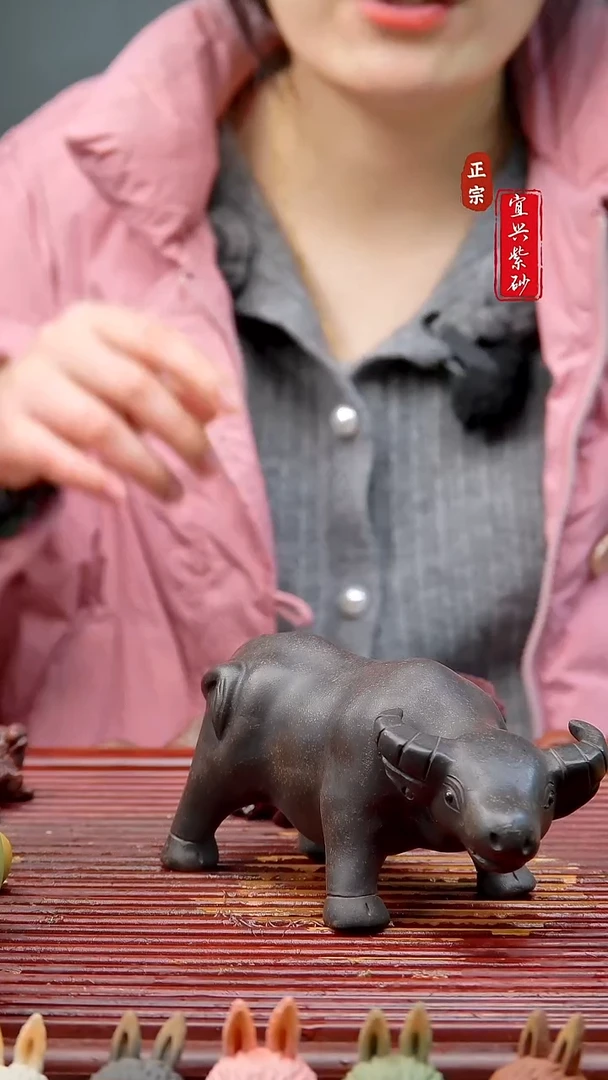 紫砂茶宠宜兴紫砂茶宠摆件