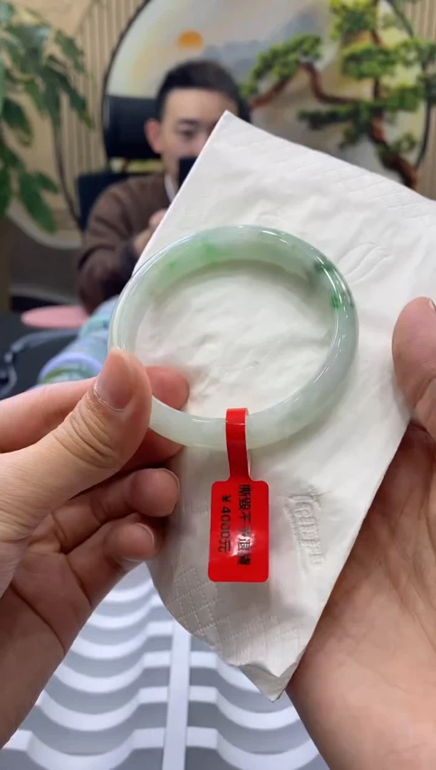 未镶嵌手镯翡翠6754