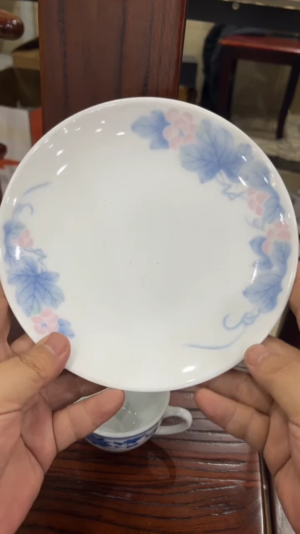 18.5尺码湖南醴陵釉下五彩陶瓷