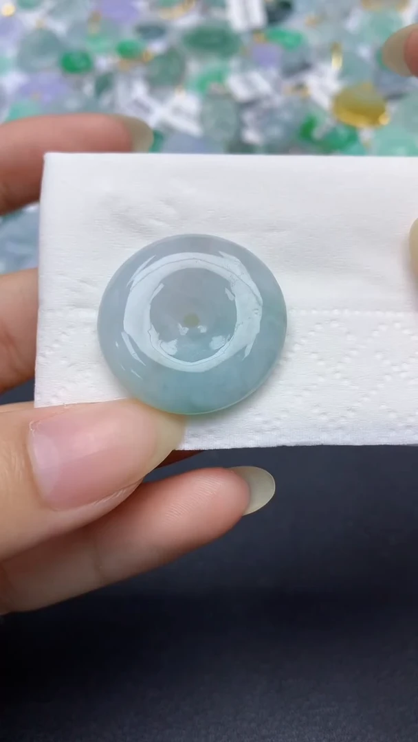 颈饰未镶嵌翡翠天然缅甸a货翡翠百元以上9元证书费自理