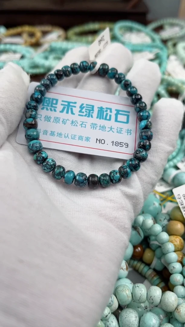 未镶嵌绿松石松石1859