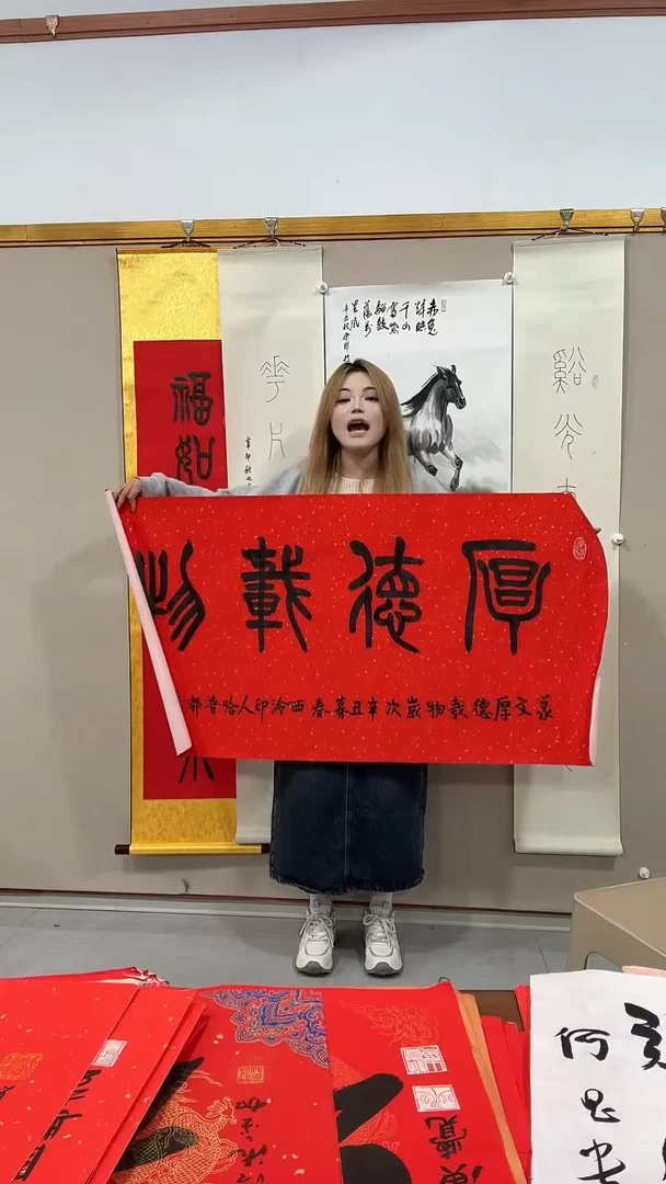 书法赵老师书法作品一件