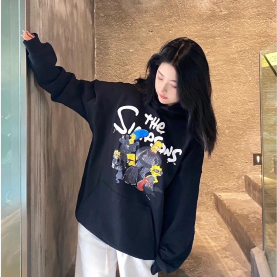 未使用 Balenciaga/巴黎世家 汤/TP021844/辛普森 联名款卫衣
