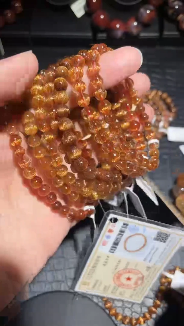 【闪购商品】水晶手链未镶嵌发晶单圈A6（多样性发其一）