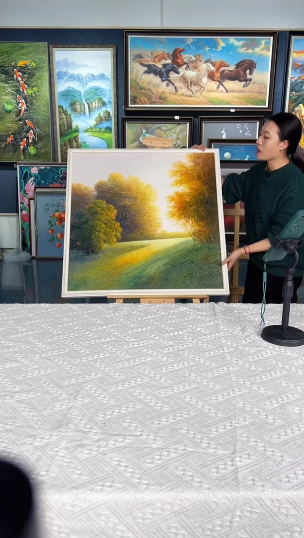 【闪购商品】油画8号 808*80 风景-手绘油画