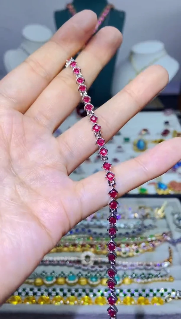 银S925镶嵌戒指烟晶1