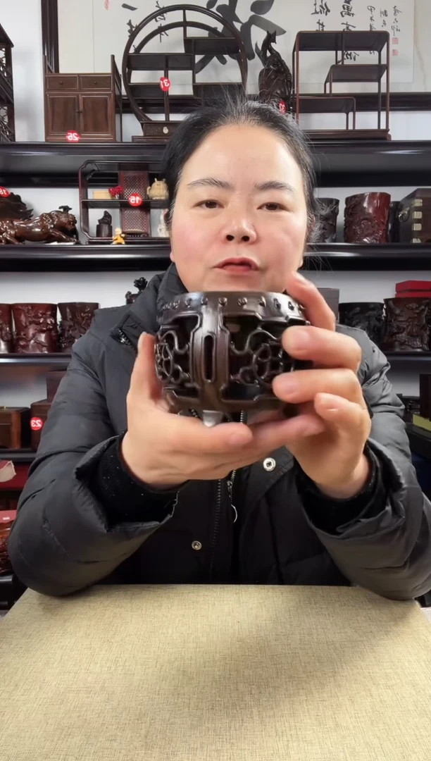 木新鼓老李红木工艺品