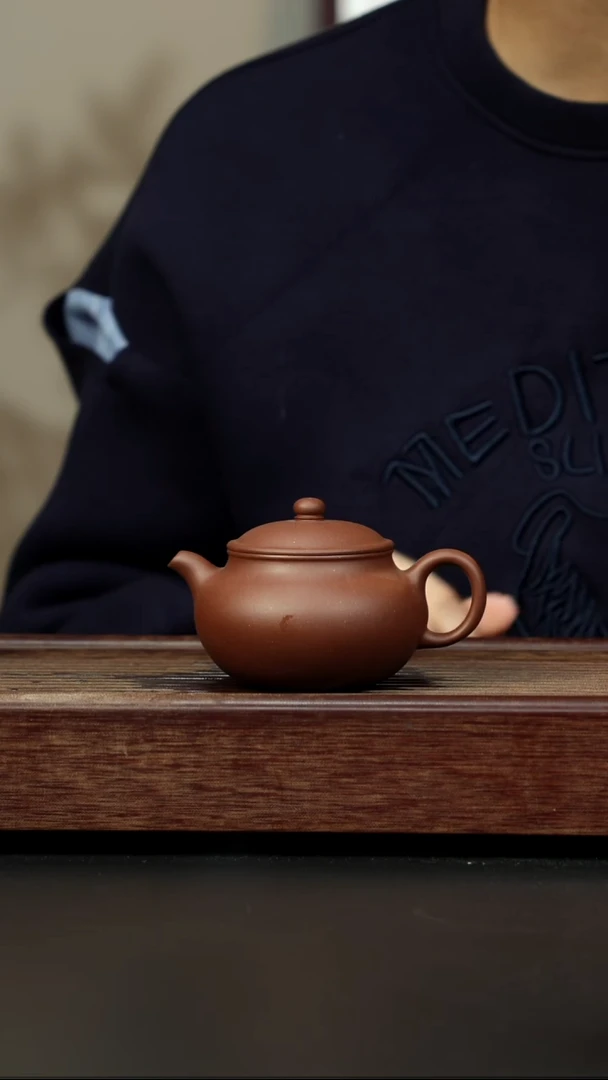 紫砂茶壶底槽清 永福莲子