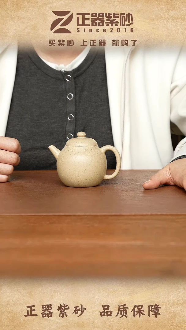茶壶紫砂徐俊 龙蛋 本山绿