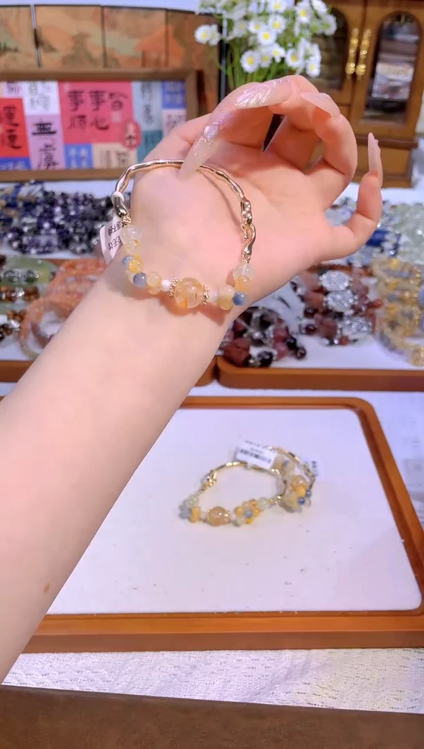 合金手串水晶cb4610