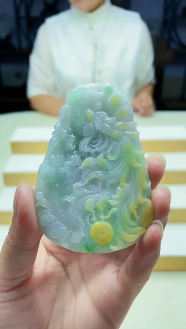 未镶嵌定制翡翠毛货09150272