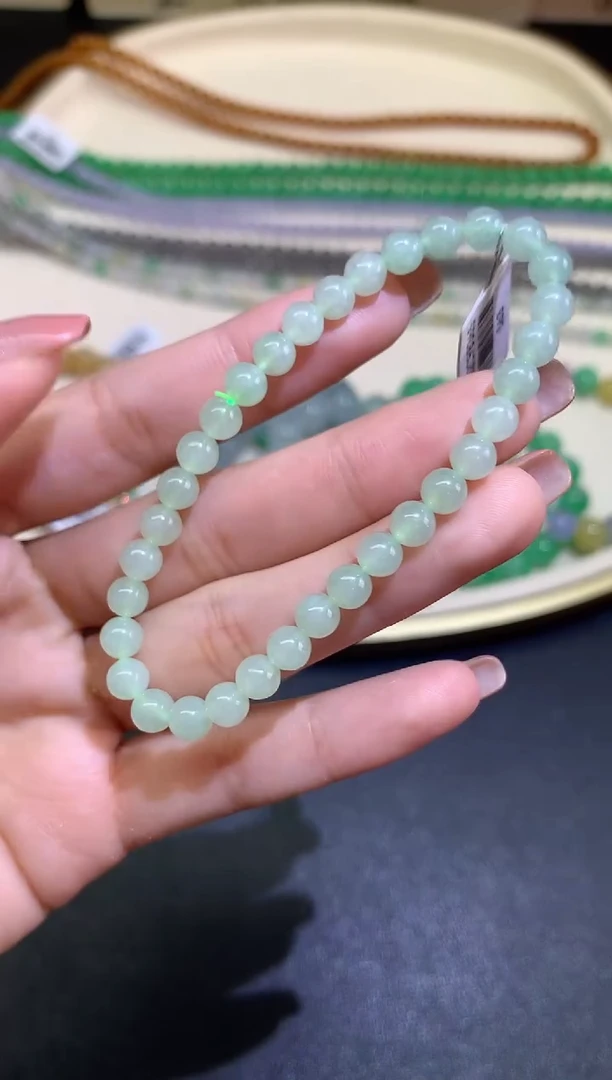 未镶嵌手链翡翠手串A86|150