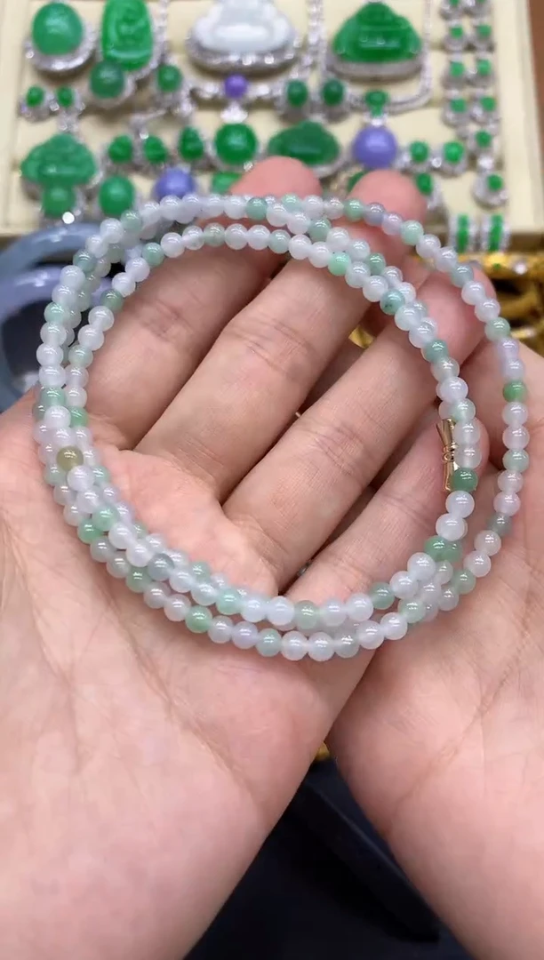 颈饰未镶嵌翡翠35-中国好珍宝