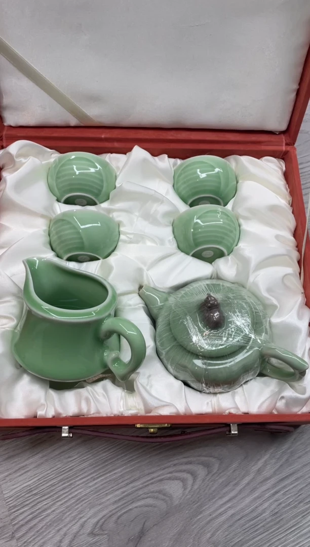 瓷特价福利 微瑕 慧仙青瓷