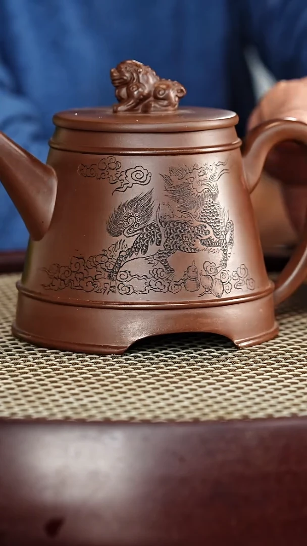 茶壶紫砂茶壶紫砂王正红紫砂壶