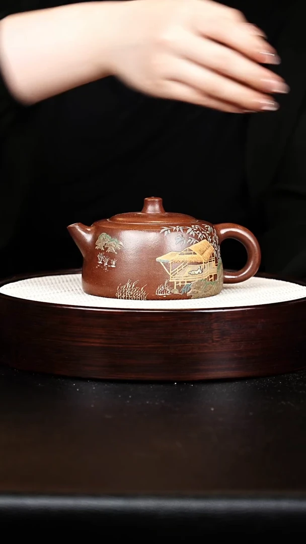 茶壶紫砂天际壶