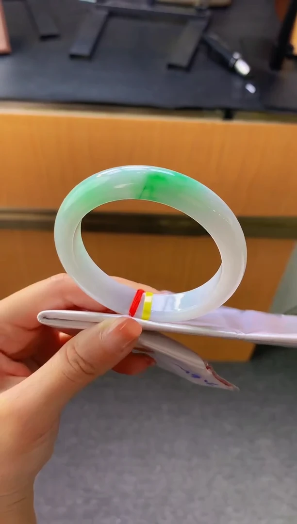 未镶嵌手镯翡翠-C156 圈口54