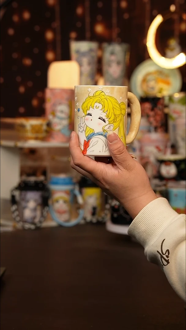 （玉泥）景德镇手工手绘文创陶瓷杯