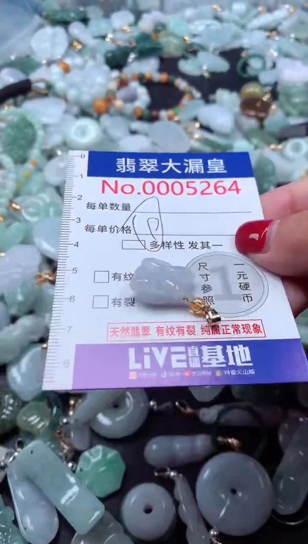 颈饰未镶嵌翡翠5264