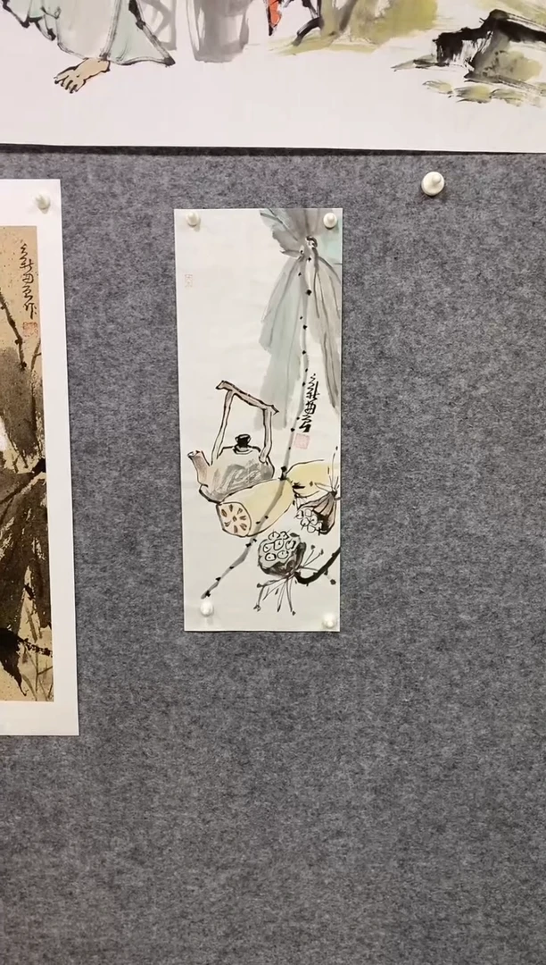 国画缪新农国画作品