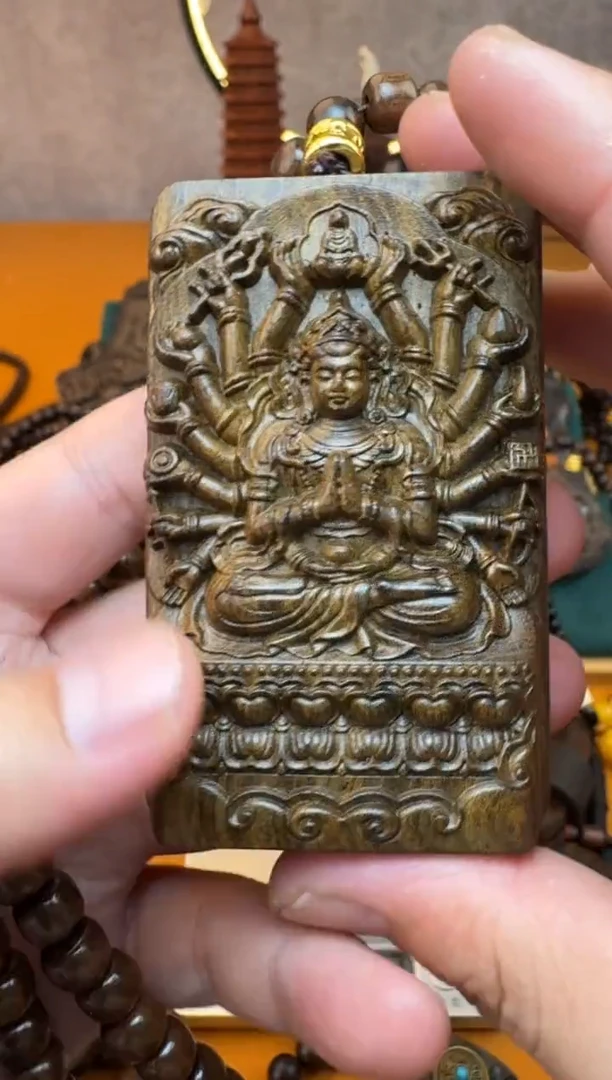 贡木吊坠《巴布亚贡木》新品巴布亚贡木千手