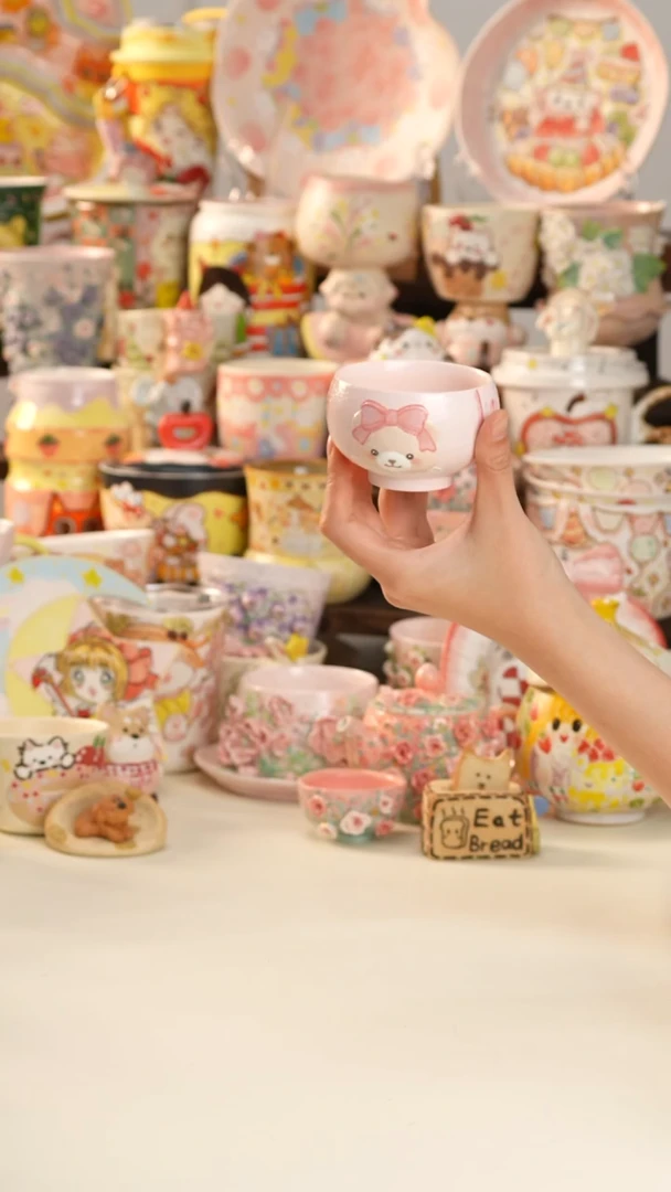 其他陶景德镇釉下彩手绘设计师款陶瓷